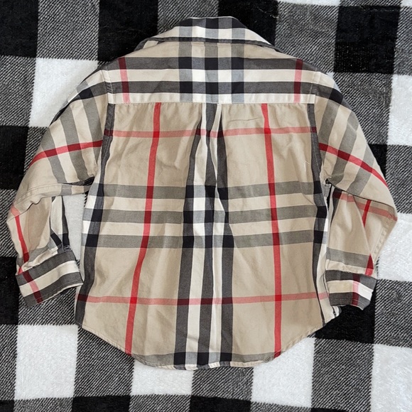 Burberry Classic Plaid Button Down Shirt - Picture 4 of 6